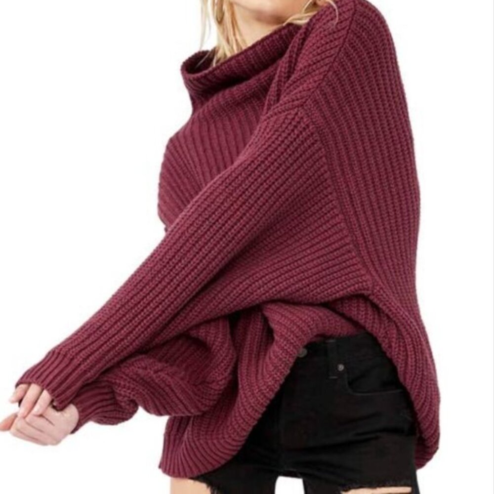 Free People Turtleneck Sweater - Small